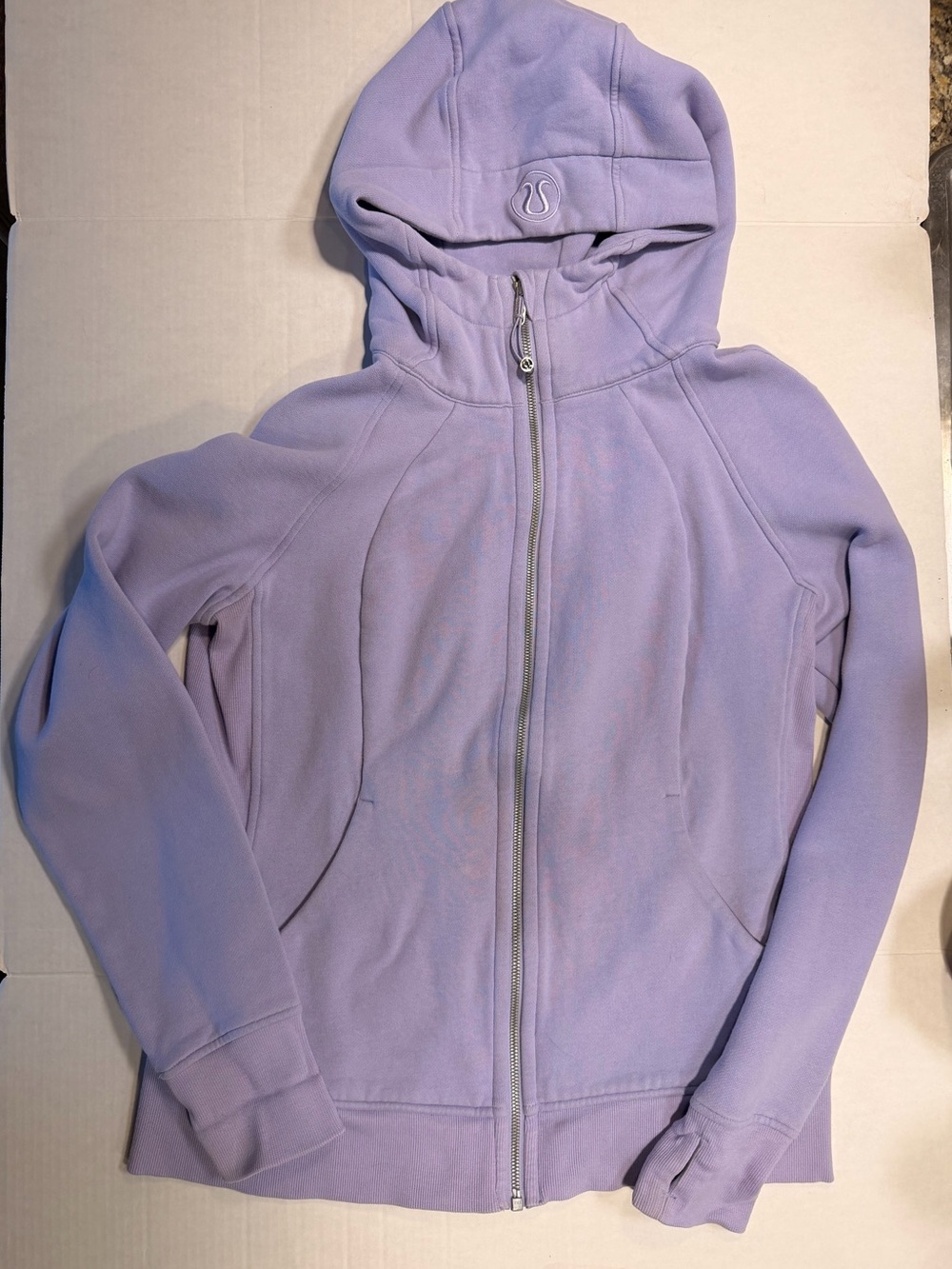 Lululemon purple scuba hoodie 12